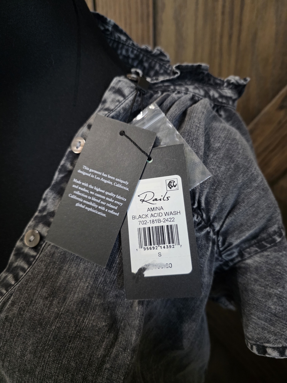 NWT Rails Denim Dress - Picture 4 of 4